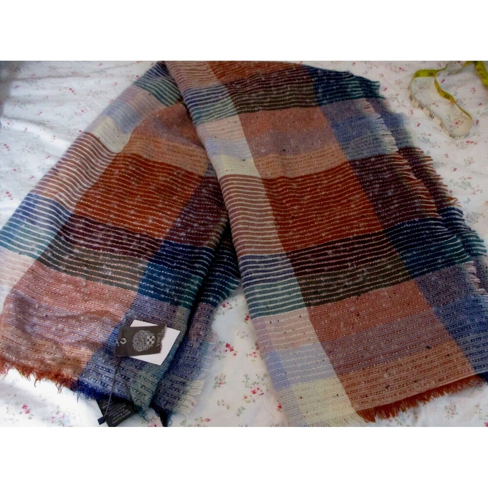 Vince Camuto Women's Wrap One Size Multicolored Plaid